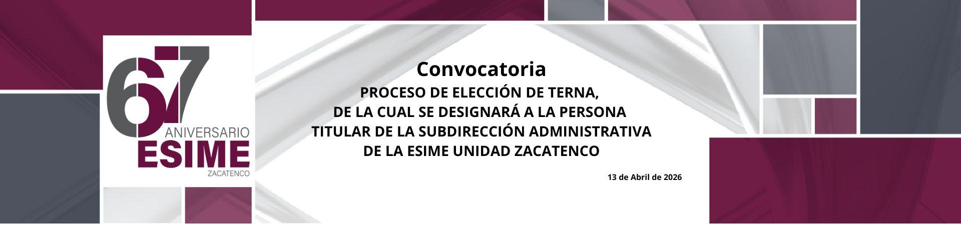 Convocatoria subadmin